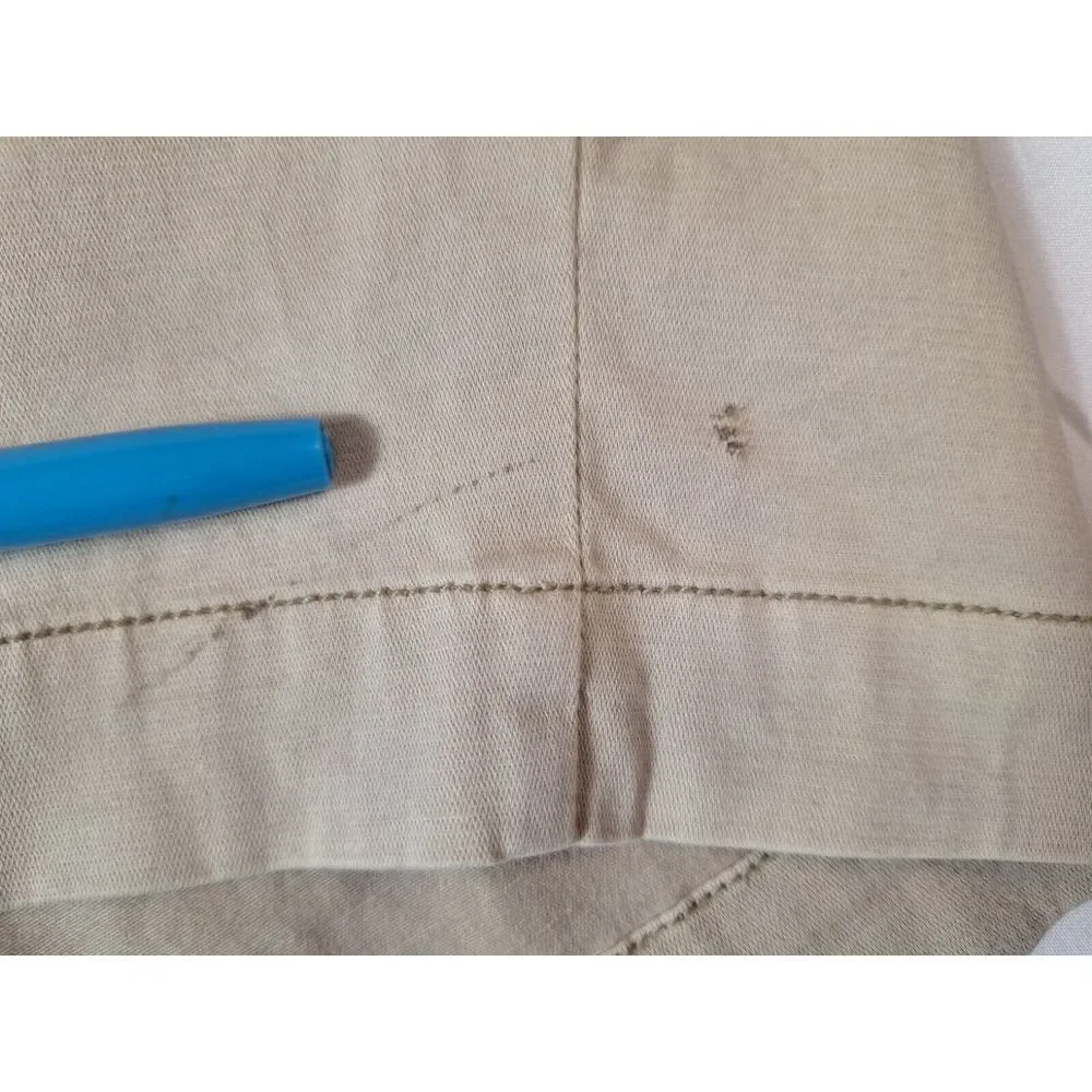 FAHERTY All-Day Shorts Mens Sz 31 Beige Stretch Chino 9